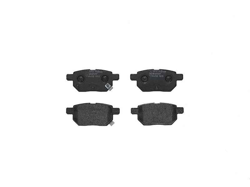 комплект спирачно феродо, дискови спирачки BREMBO