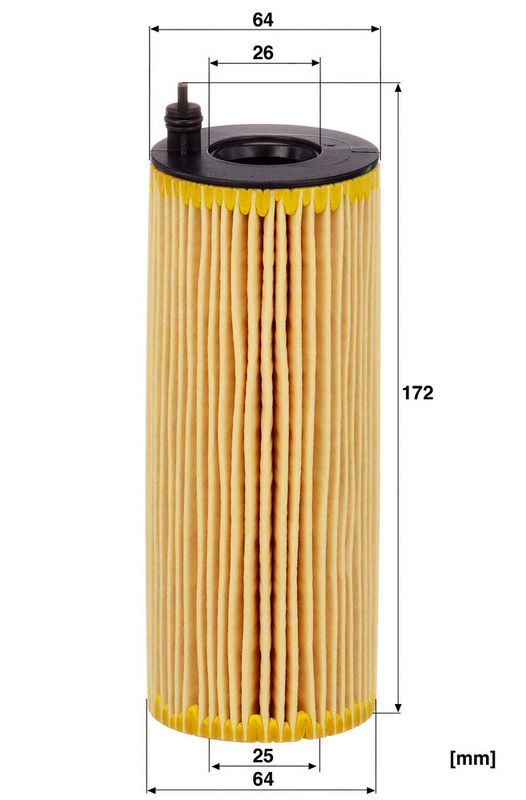 Õlifilter, MANN-FILTER HU 721, 5 x