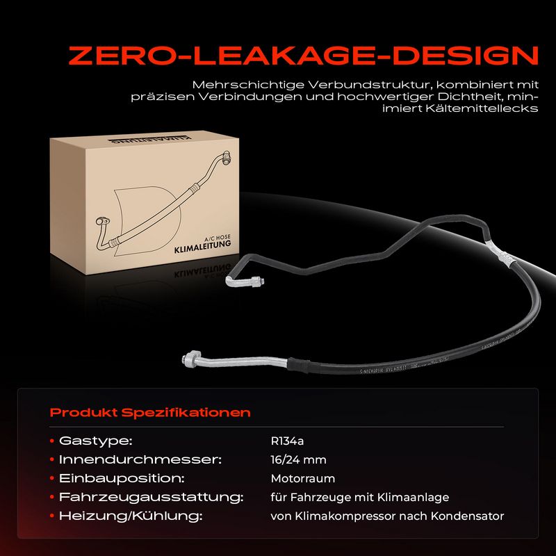 Frankberg 5481FB0025293 High/Low-pressure Line, air conditioning