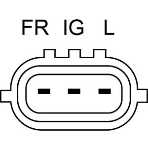 Regulátor generátoru F032235544