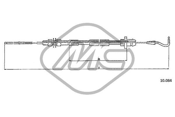Metalcaucho 83787 - Akceleratoriaus trosas