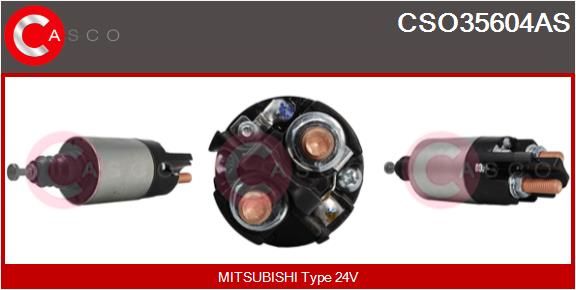 Elektromagnetický spínač, startér CSO35604AS