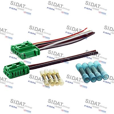 SIDAT Kábeljavító készlet, belső tér fűtőventilátor (motor előm.) 2.6202