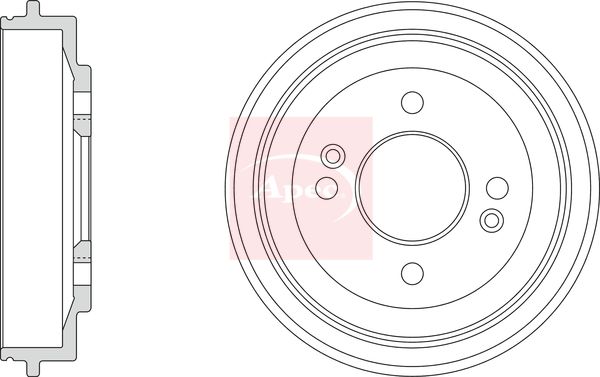 APEC Brake Drum DRM9530