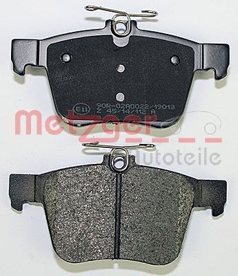 METZGER 1170829 Brake Pad Set, disc brake