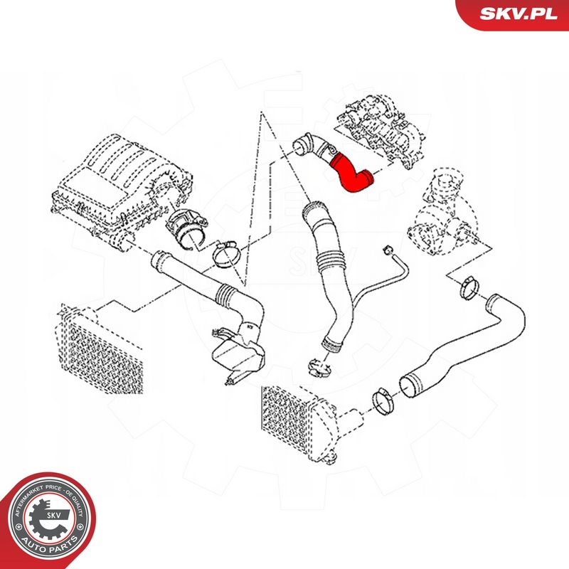 Laadimisõhu voolik, ESEN SKV 54SKV029