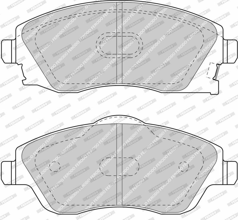 FERODO Plaquettes de frein à disque FDB1424