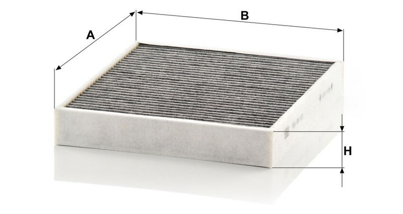 Filter, salongiõhk, MANN-FILTER CUK 26 010