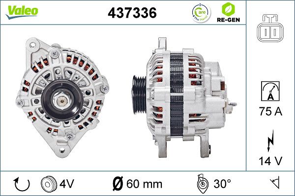 VALEO Dynamo / Alternator 437336