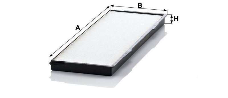 Filter, salongiõhk, MANN-FILTER CU 37 001