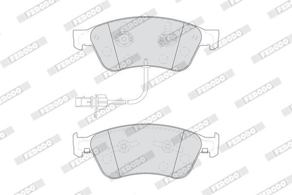 FERODO FDB1832 Brake Pad Set, disc brake