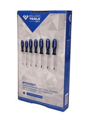 Kruvikeerajate komplekt, KS TOOLS BT034007