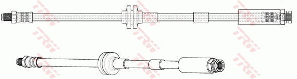 Гальмівний шланг, Trw PHB628