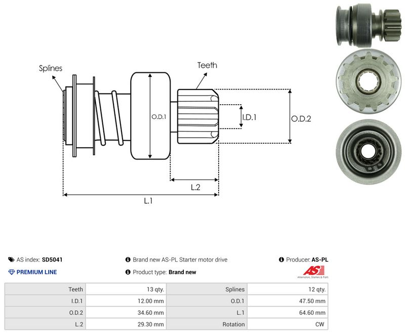 Vabajooks, starter, AS-PL SD5041