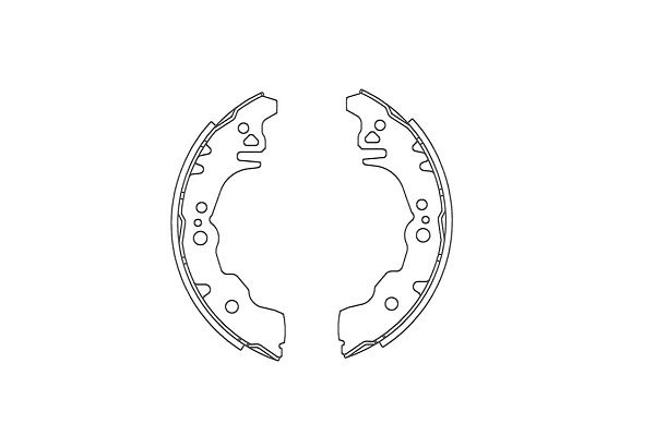 Kavo Parts Stabdžių trinkelių komplektas