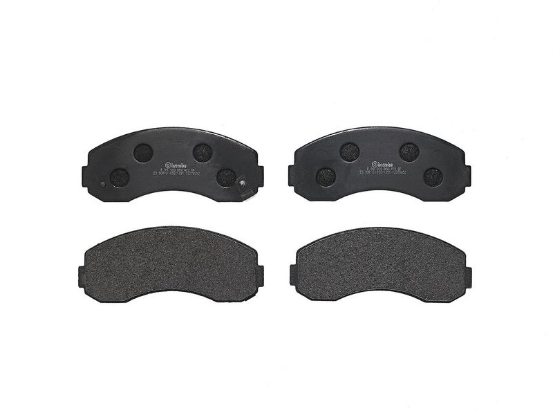 комплект спирачно феродо, дискови спирачки BREMBO