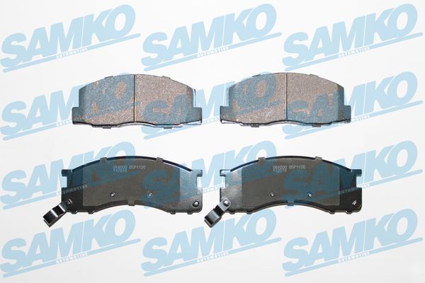 SAMKO 5SP1126 Brake Pad Set, disc brake