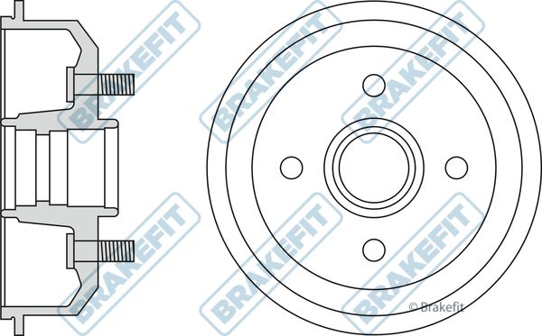 APEC Brake Drum BDR9037