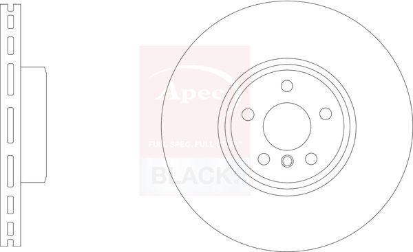 APEC Brake Disc DSK3326B