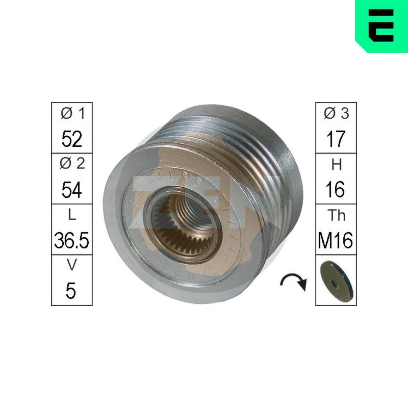 Механізм вільного ходу генератора, Era ZN5510