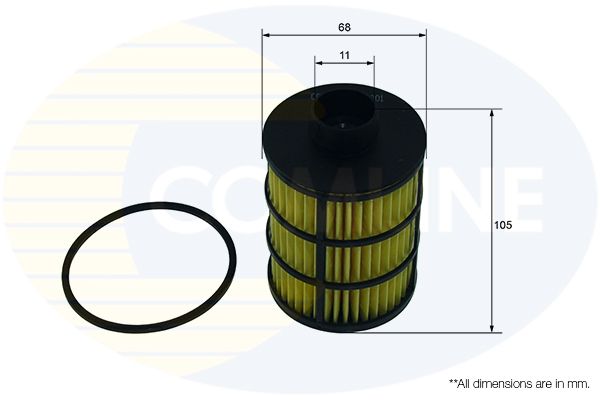 EFF201 Comline - Фільтр палива ( аналогWF8366/KX208D )