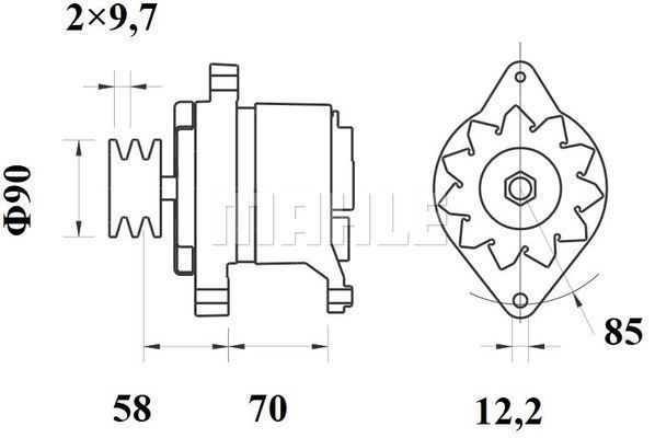 WILMINK GROUP generátor WG2043816