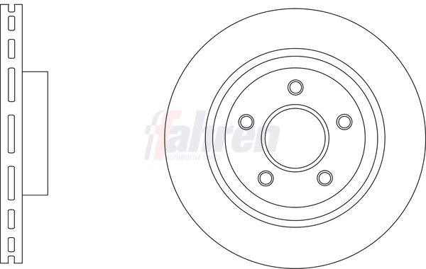 Fahren Brake Disc FBD6850