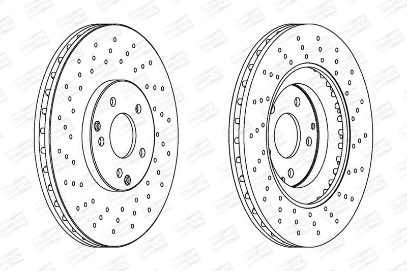 Disc frana 562354CH-1 CHAMPION