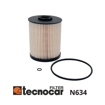 N634 TECNOCAR Filtro carburante 