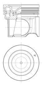 Product Image - Zuiger - 40922600 - KOLBENSCHMIDT