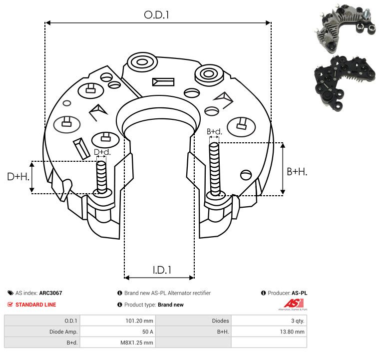 Seadistaja, generaator, AS-PL ARC3067