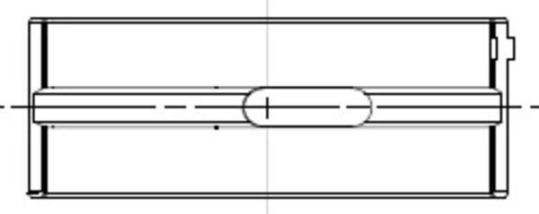 Підшипник колінчатого вала, Mahle 001HL21956050