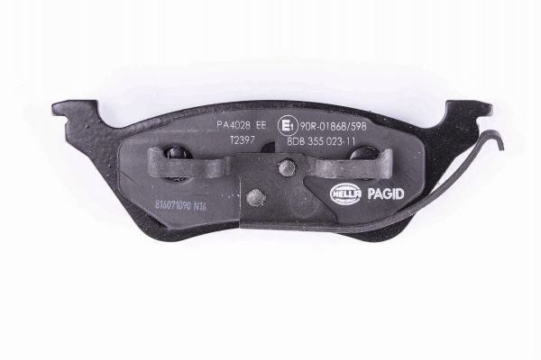 HELLA PAGID 8DB 355 023-111 Brake Pad Set, disc brake