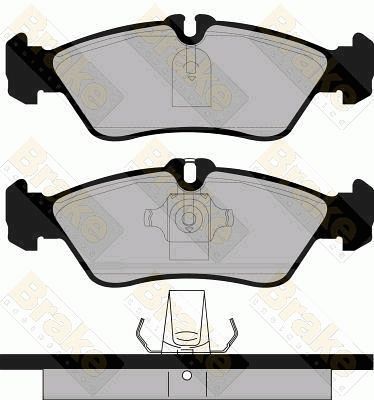 Brake Engineering Brake Pad Set, disc brake PA1104