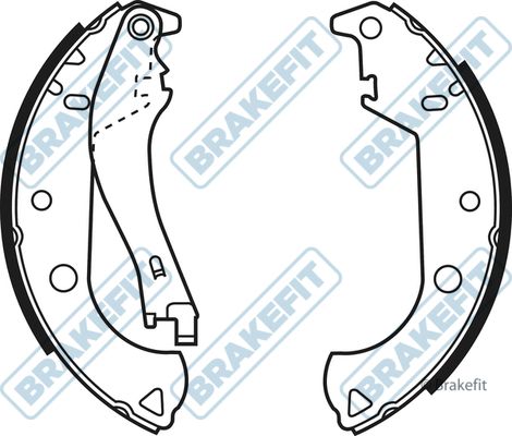 APEC Brake Shoe Set BSH1112