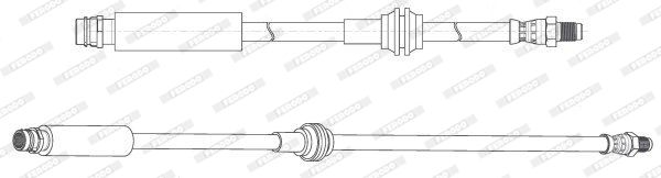 Гальмівний шланг, Ferodo FHY3373