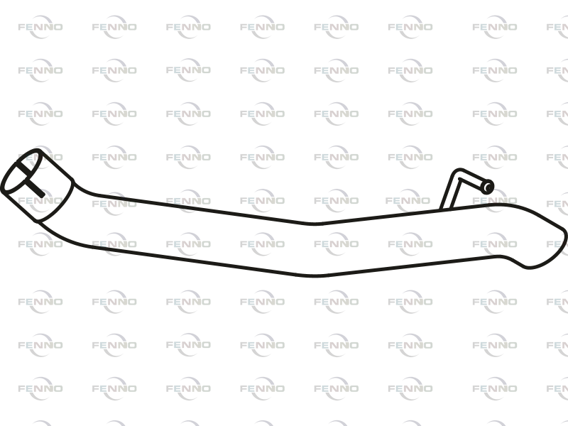 FENNO P23032 Exhaust Pipe