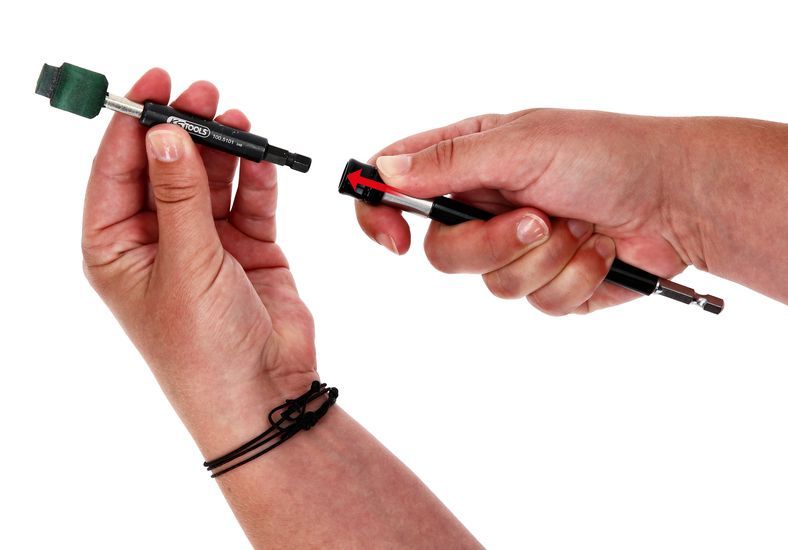 Puhastustööriistade komplekt, ventiilipesa (alumiiniumvelg), KS TOOLS 100.5100