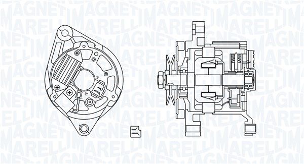 MAGNETI MARELLI 063730077010 - Generatorius