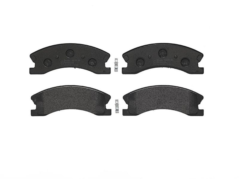 комплект спирачно феродо, дискови спирачки BREMBO