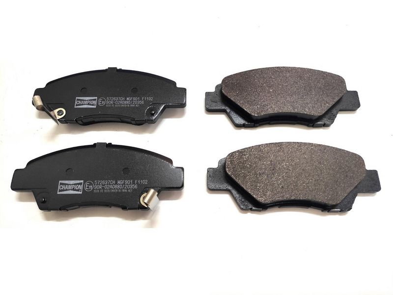 Plaquettes+de+frein+à+disque CHAMPION 572637CH