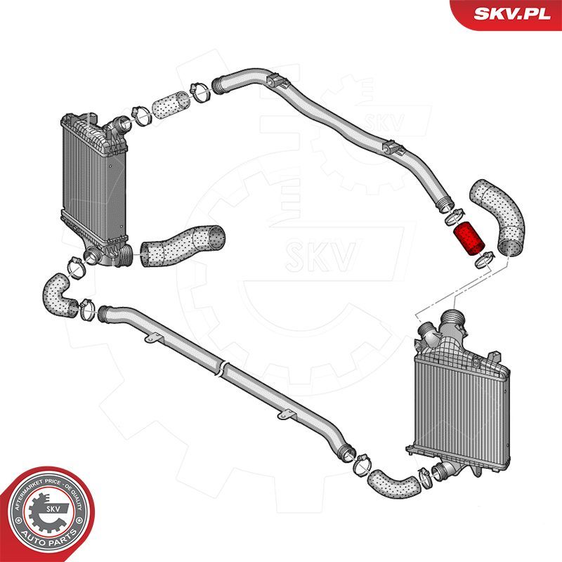 Шланг подачі наддувального повітря, Skv Germany 43SKV488