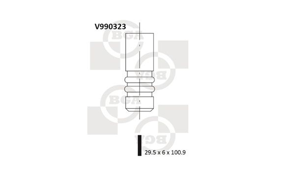 BGA V990323 Inlet Valve