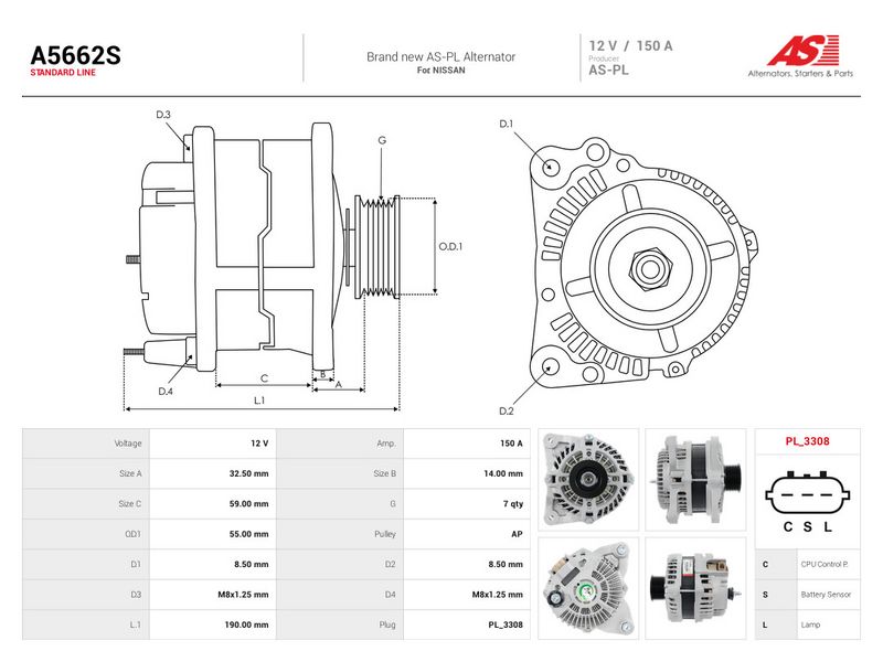 This part match OEM code: 23100-1KA1B