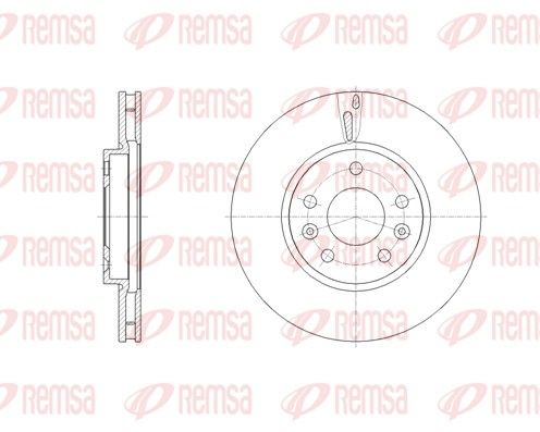 REMSA 62130.10 Stabdžių diskas