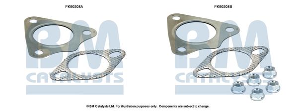 BM CATALYSTS szerelőkészlet, katalizátor FK90208