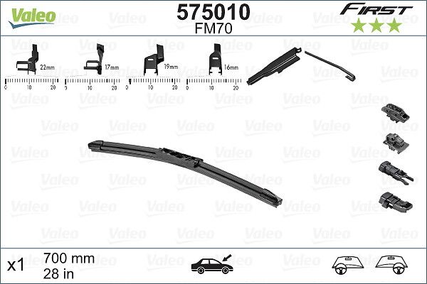 Valeo 575010 Wiper Blade