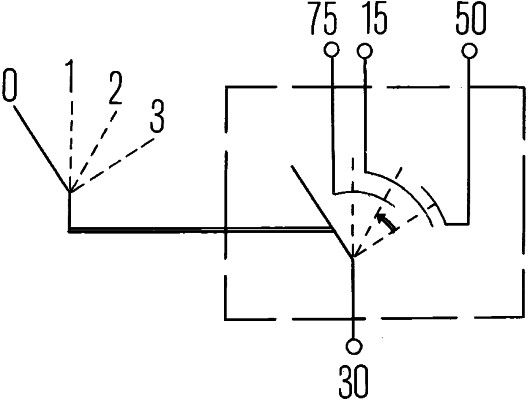 Вимикач запалювання/стартера, Hella 6JK007232-001