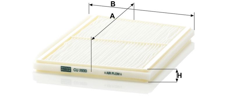 MANN-FILTER CU2930 Filter, cabin air