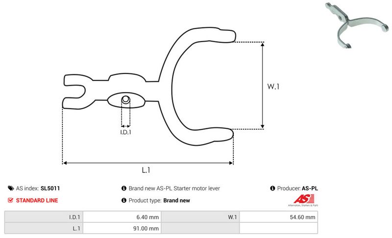 Starterihoob, Karburaator, AS-PL SL5011